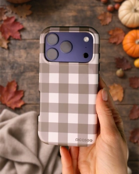 Picasee Fashion Case za Xiaomi Redmi Note 12 Pro+ 5G - Brown grid