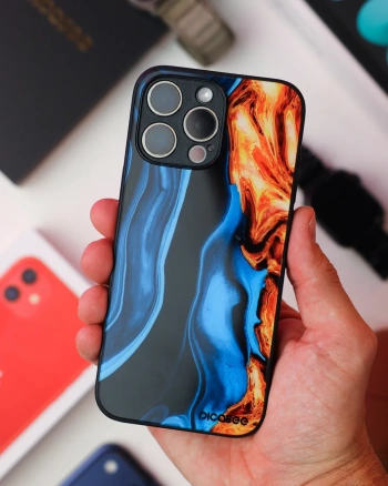 Picasee ULTIMATE CASE za Samsung Galaxy A21s - Gold blue