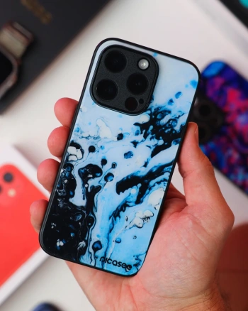 Picasee ULTIMATE CASE MagSafe za Apple iPhone 13 mini - Organic blue