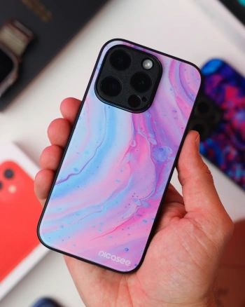 Picasee ULTIMATE CASE PowerShare za Samsung Galaxy S25 5G - Pink liquid