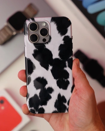 Picasee Fashion Case MagSafe za Apple iPhone 16 Plus - Black Moo