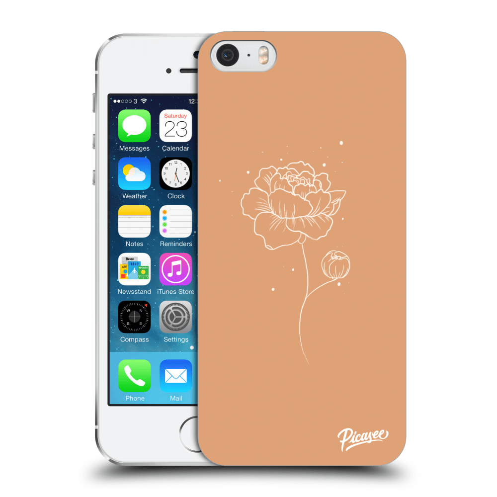 Picasee ULTIMATE CASE za Apple iPhone 5/5S/SE - Peonies