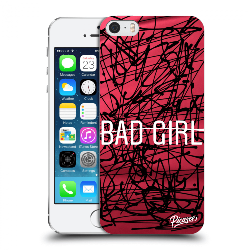 Picasee ULTIMATE CASE za Apple iPhone 5/5S/SE - Bad girl