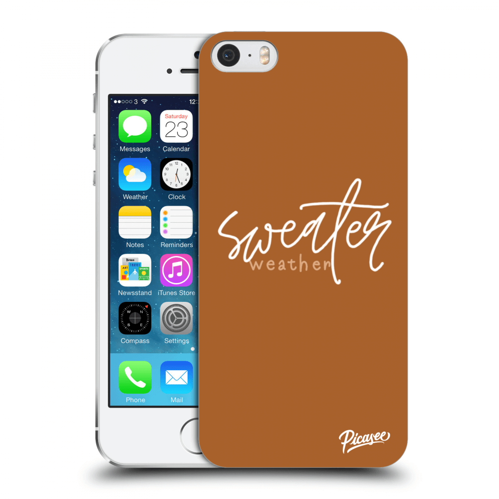 Picasee ULTIMATE CASE za Apple iPhone 5/5S/SE - Sweater weather