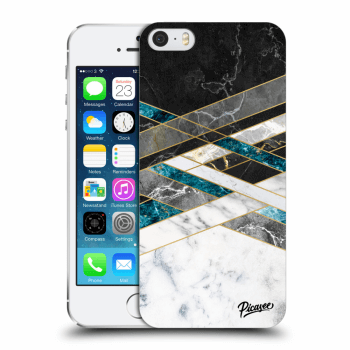 Ovitek za Apple iPhone 5/5S/SE - Black & White geometry