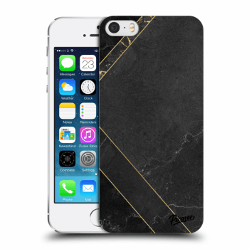 Ovitek za Apple iPhone 5/5S/SE - Black tile