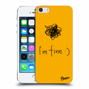 Ovitek za Apple iPhone 5/5S/SE - I am fine
