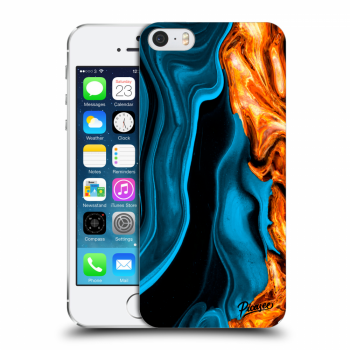 Ovitek za Apple iPhone 5/5S/SE - Gold blue