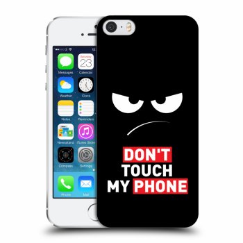 Picasee ULTIMATE CASE za Apple iPhone 5/5S/SE - Angry Eyes - Transparent