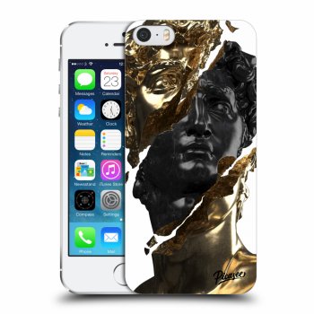 Ovitek za Apple iPhone 5/5S/SE - Gold - Black