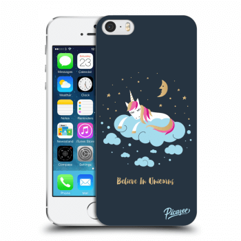 Ovitek za Apple iPhone 5/5S/SE - Believe In Unicorns