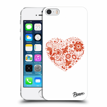 Ovitek za Apple iPhone 5/5S/SE - Big heart