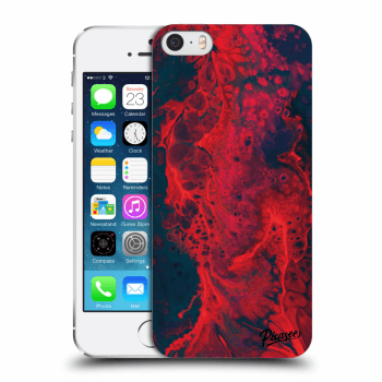 Ovitek za Apple iPhone 5/5S/SE - Organic red