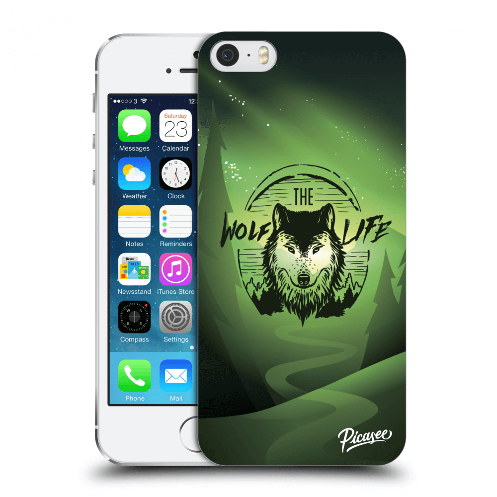 Picasee ULTIMATE CASE za Apple iPhone 5/5S/SE - Wolf life