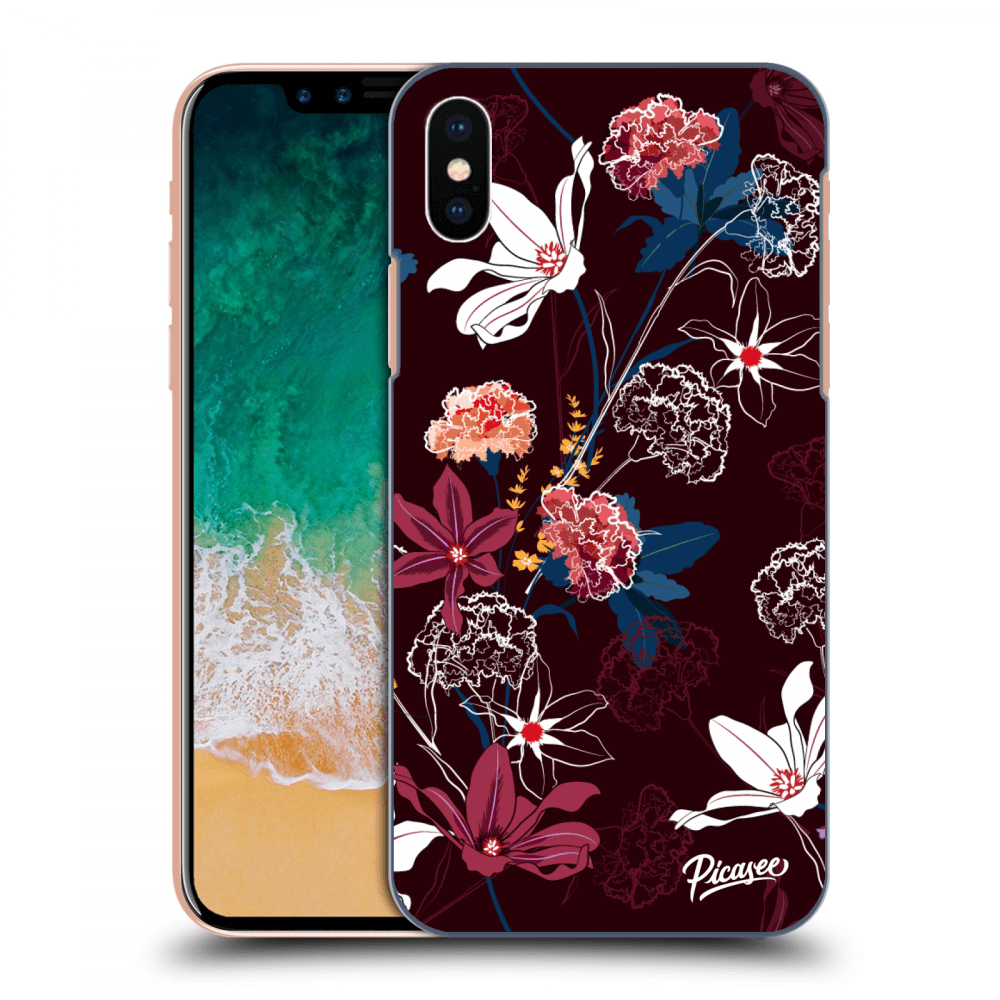 Picasee ULTIMATE CASE za Apple iPhone X/XS - Dark Meadow