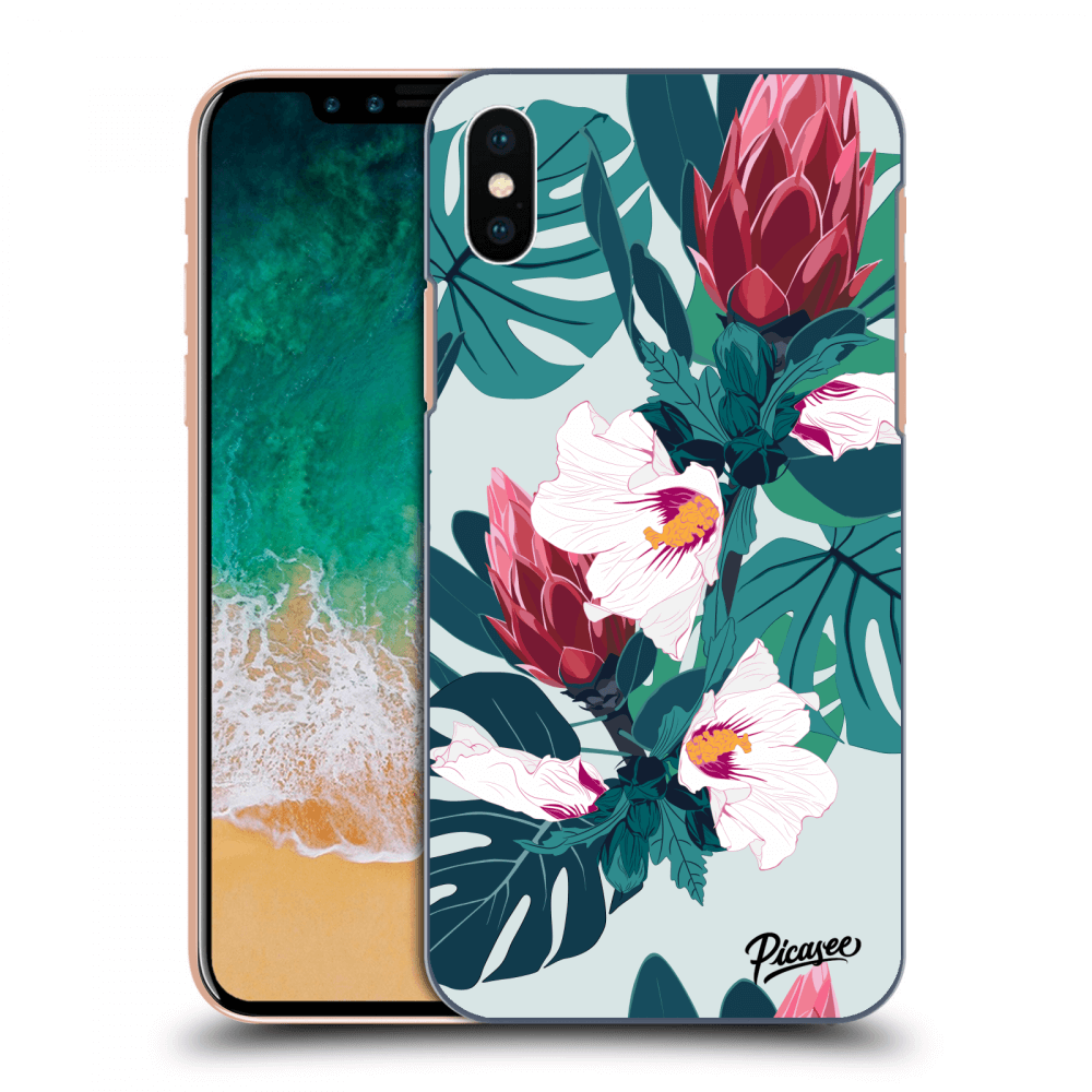 Picasee ULTIMATE CASE za Apple iPhone X/XS - Rhododendron