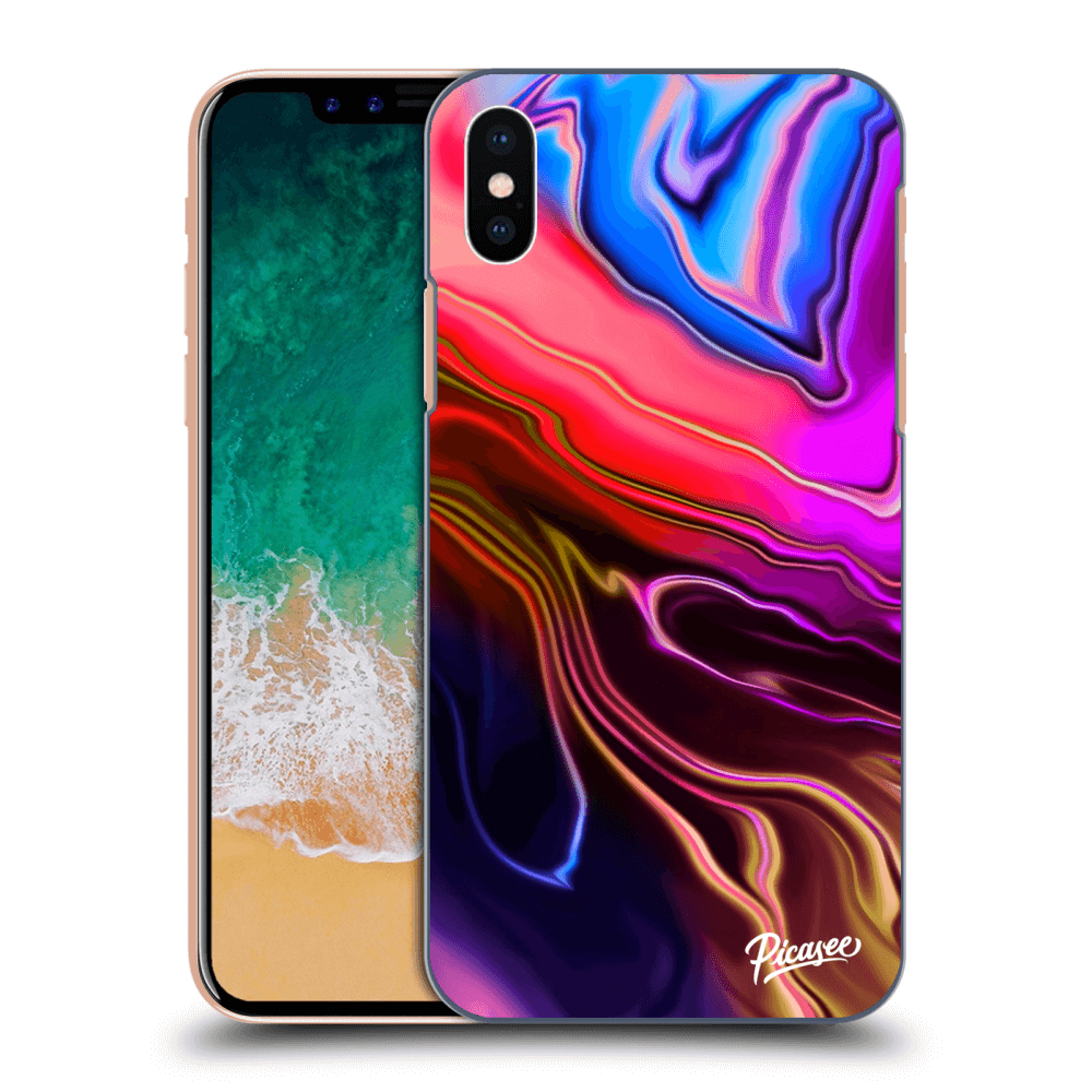 Picasee ULTIMATE CASE za Apple iPhone X/XS - Electric