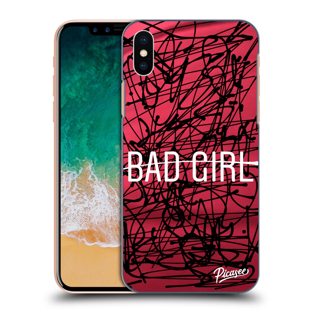 Picasee ULTIMATE CASE za Apple iPhone X/XS - Bad girl