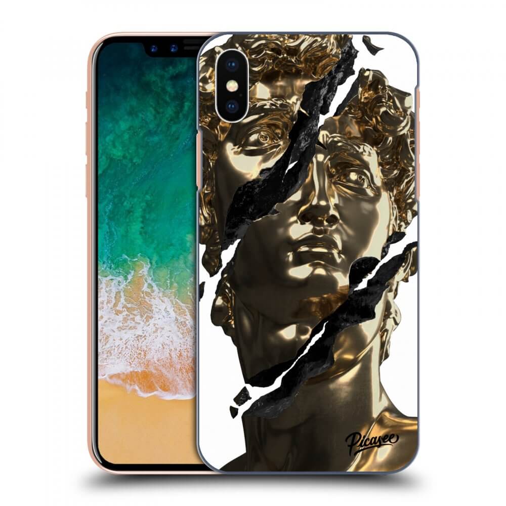 Picasee ULTIMATE CASE za Apple iPhone X/XS - Golder