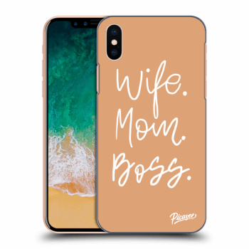 Ovitek za Apple iPhone X/XS - Boss Mama