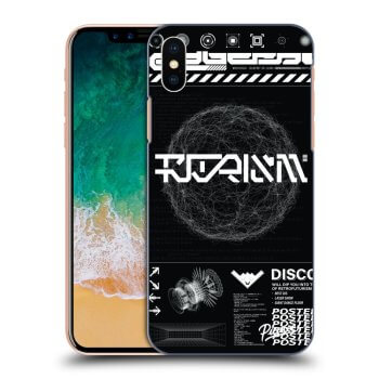 Ovitek za Apple iPhone X/XS - BLACK DISCO