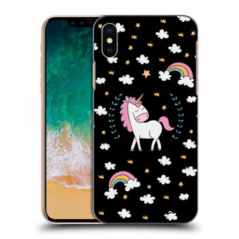 Ovitek za Apple iPhone X/XS - Unicorn star heaven