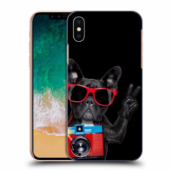 Ovitek za Apple iPhone X/XS - French Bulldog