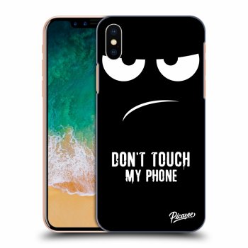 Ovitek za Apple iPhone X/XS - Don't Touch My Phone