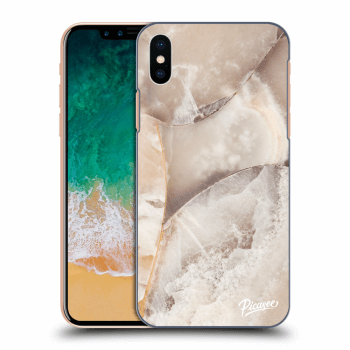 Ovitek za Apple iPhone X/XS - Cream marble
