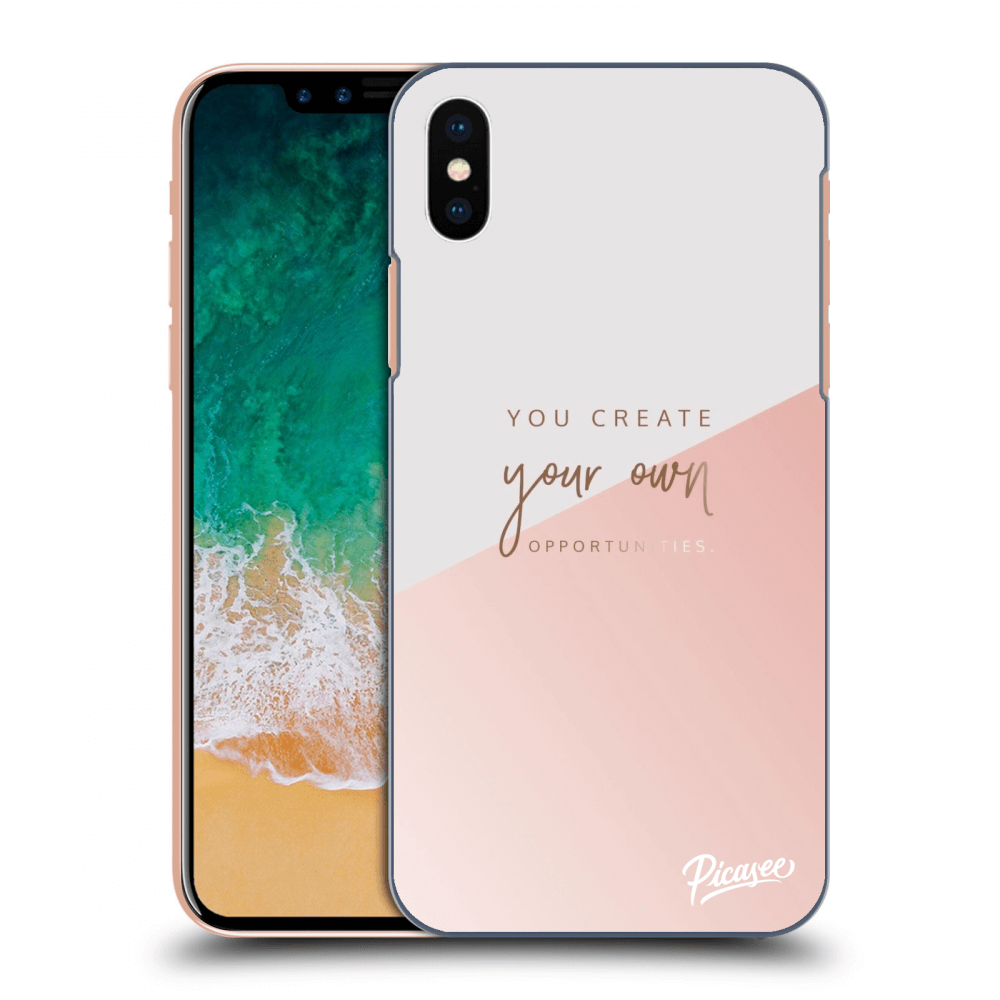 Picasee ULTIMATE CASE za Apple iPhone X/XS - You create your own opportunities