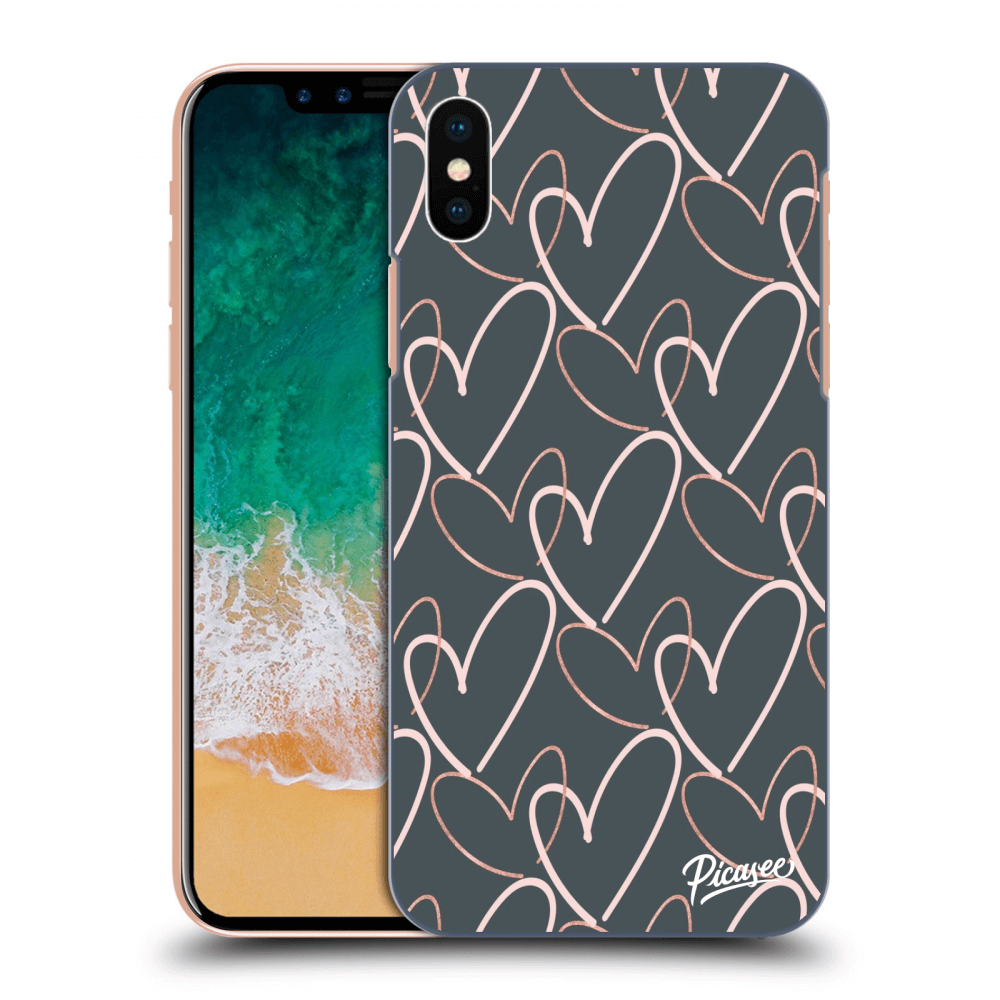 Picasee ULTIMATE CASE za Apple iPhone X/XS - Lots of love