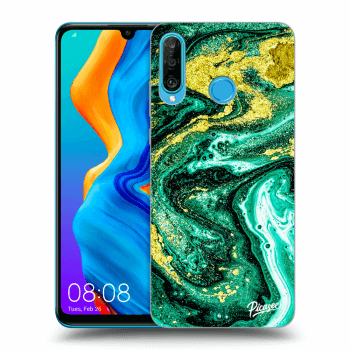 Picasee ULTIMATE CASE za Huawei P30 Lite - Green Gold