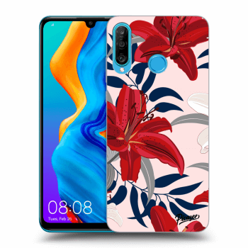 Picasee ULTIMATE CASE za Huawei P30 Lite - Red Lily