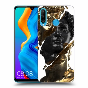 Ovitek za Huawei P30 Lite - Gold - Black