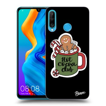 Picasee silikonski črni ovitek za Huawei P30 Lite - Hot Cocoa Club