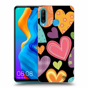 Ovitek za Huawei P30 Lite - Colored heart