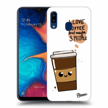 Ovitek za Samsung Galaxy A20e A202F - Cute coffee