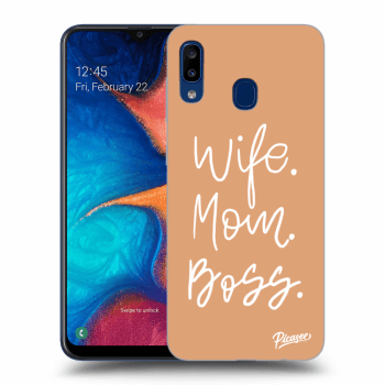 Ovitek za Samsung Galaxy A20e A202F - Boss Mama