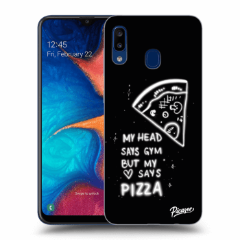 Ovitek za Samsung Galaxy A20e A202F - Pizza