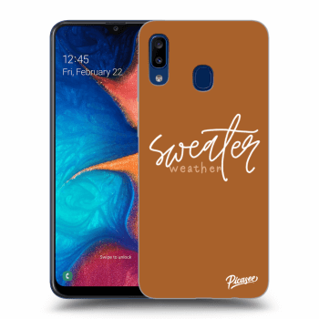 Ovitek za Samsung Galaxy A20e A202F - Sweater weather