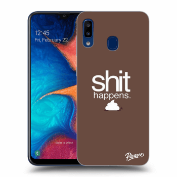 Ovitek za Samsung Galaxy A20e A202F - Shit happens