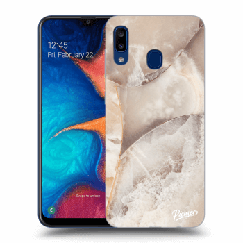 Ovitek za Samsung Galaxy A20e A202F - Cream marble