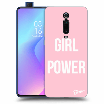 Picasee silikonski črni ovitek za Xiaomi Mi 9T (Pro) - Girl power