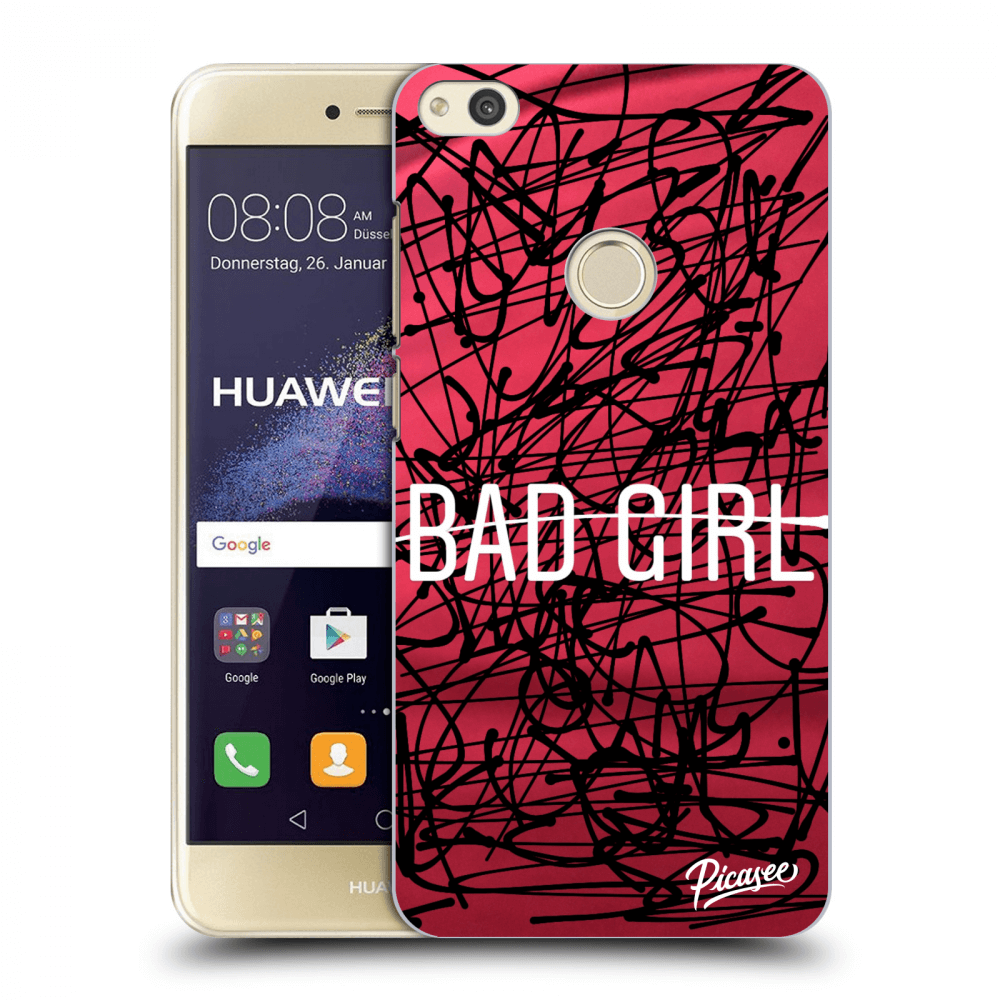 Picasee silikonski prozorni ovitek za Huawei P9 Lite 2017 - Bad girl