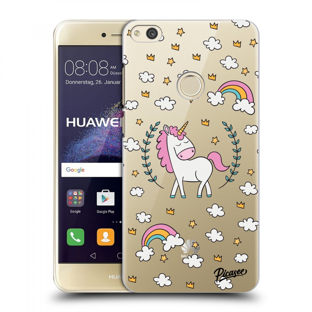 Picasee silikonski prozorni ovitek za Huawei P9 Lite 2017 - Unicorn star heaven