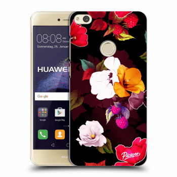 Picasee silikonski prozorni ovitek za Huawei P9 Lite 2017 - Flowers and Berries