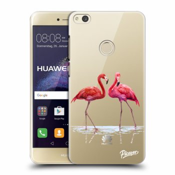 Ovitek za Huawei P9 Lite 2017 - Flamingos couple