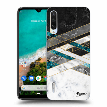 Ovitek za Xiaomi Mi A3 - Black & White geometry