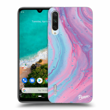 Ovitek za Xiaomi Mi A3 - Pink liquid