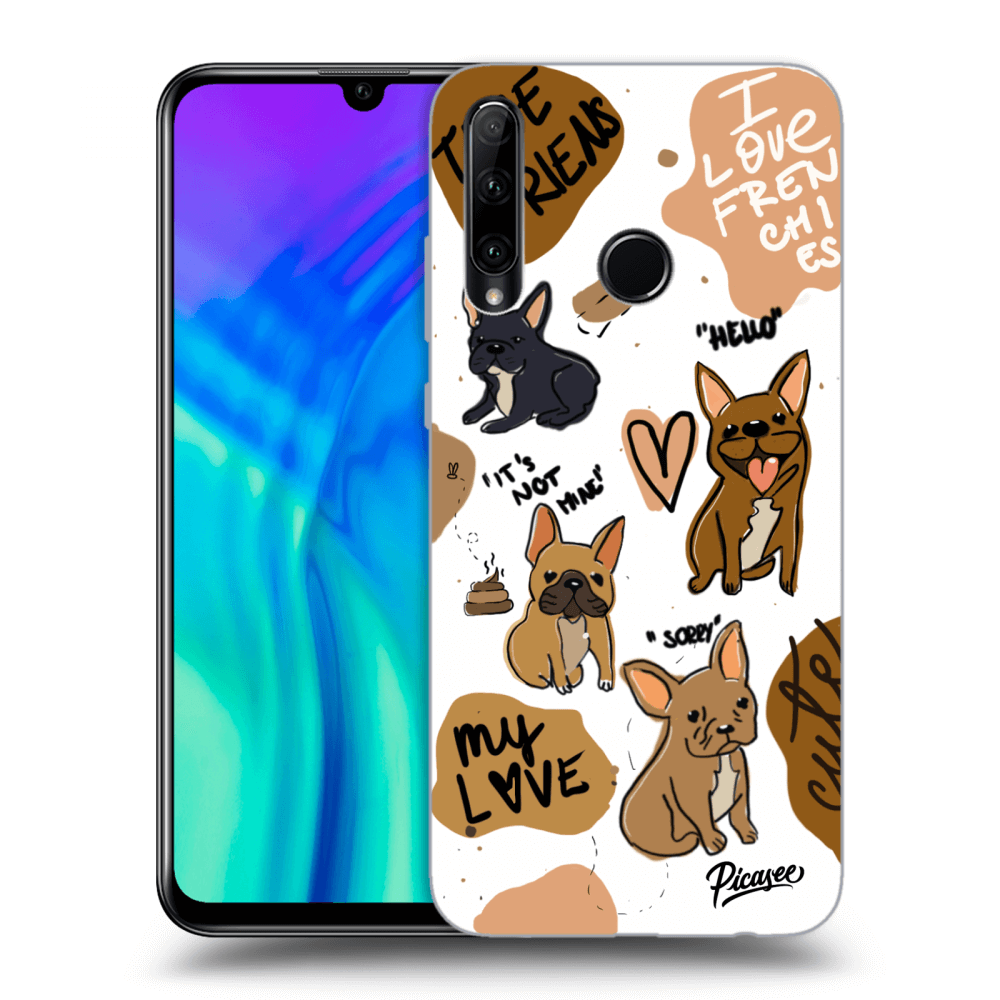 Picasee ULTIMATE CASE za Honor 20 Lite - Frenchies